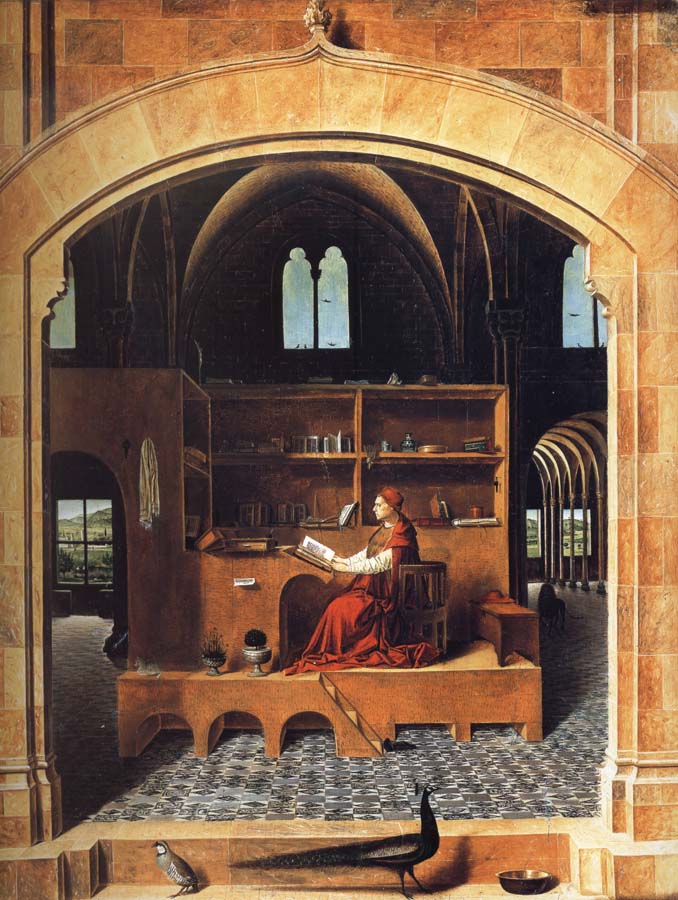 Saint Jerome in His Study